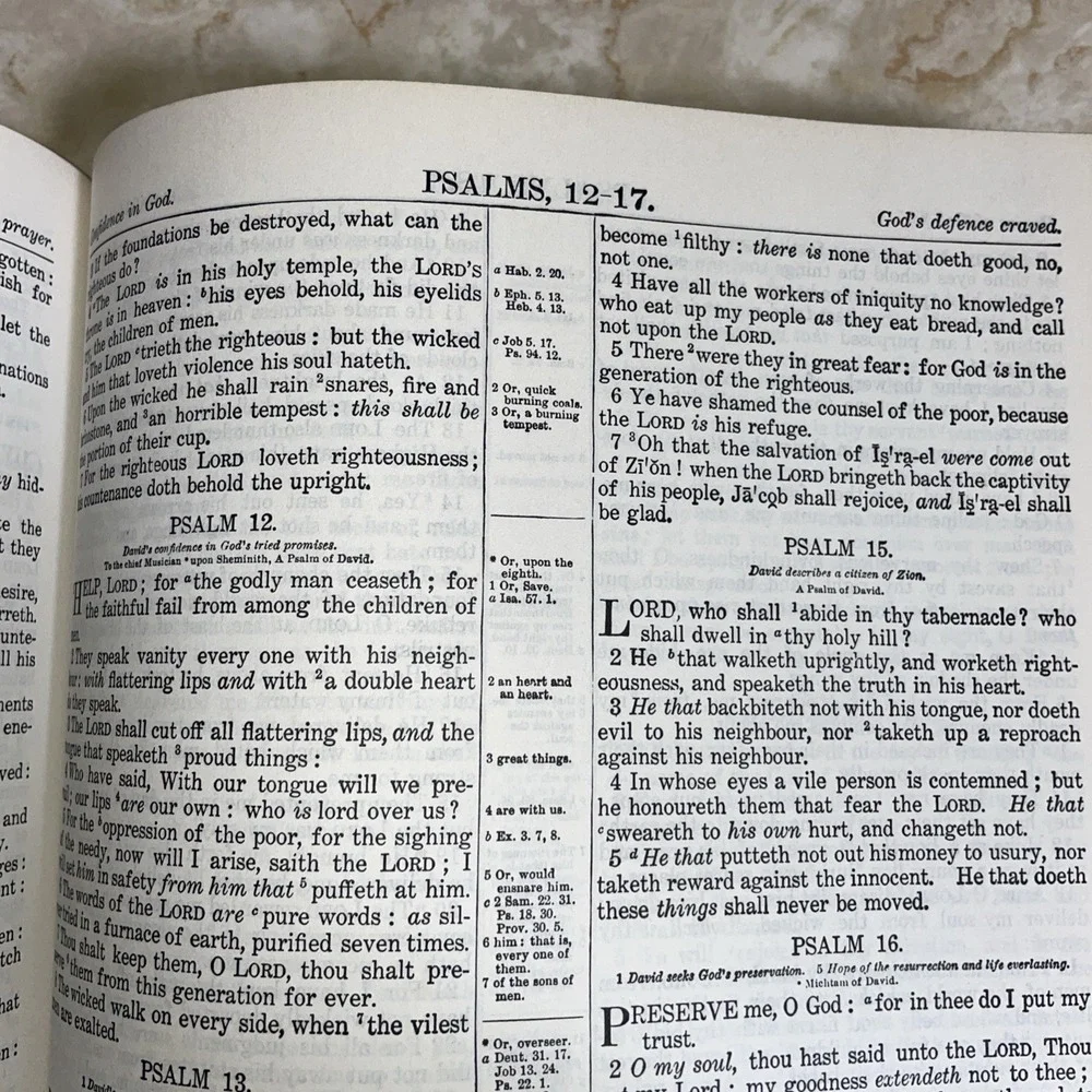 Holy Bible KJV Family Altar Edition Crusade Bible Publisher White Padded Leather